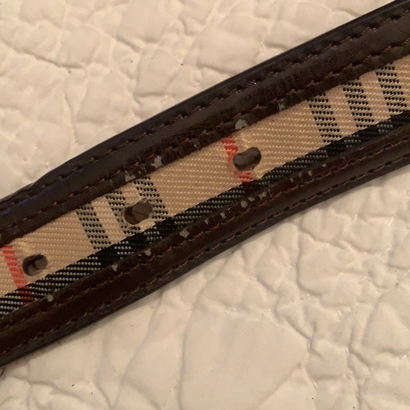 Vintage Leather and Canvas Belt - Picture 10 of 10